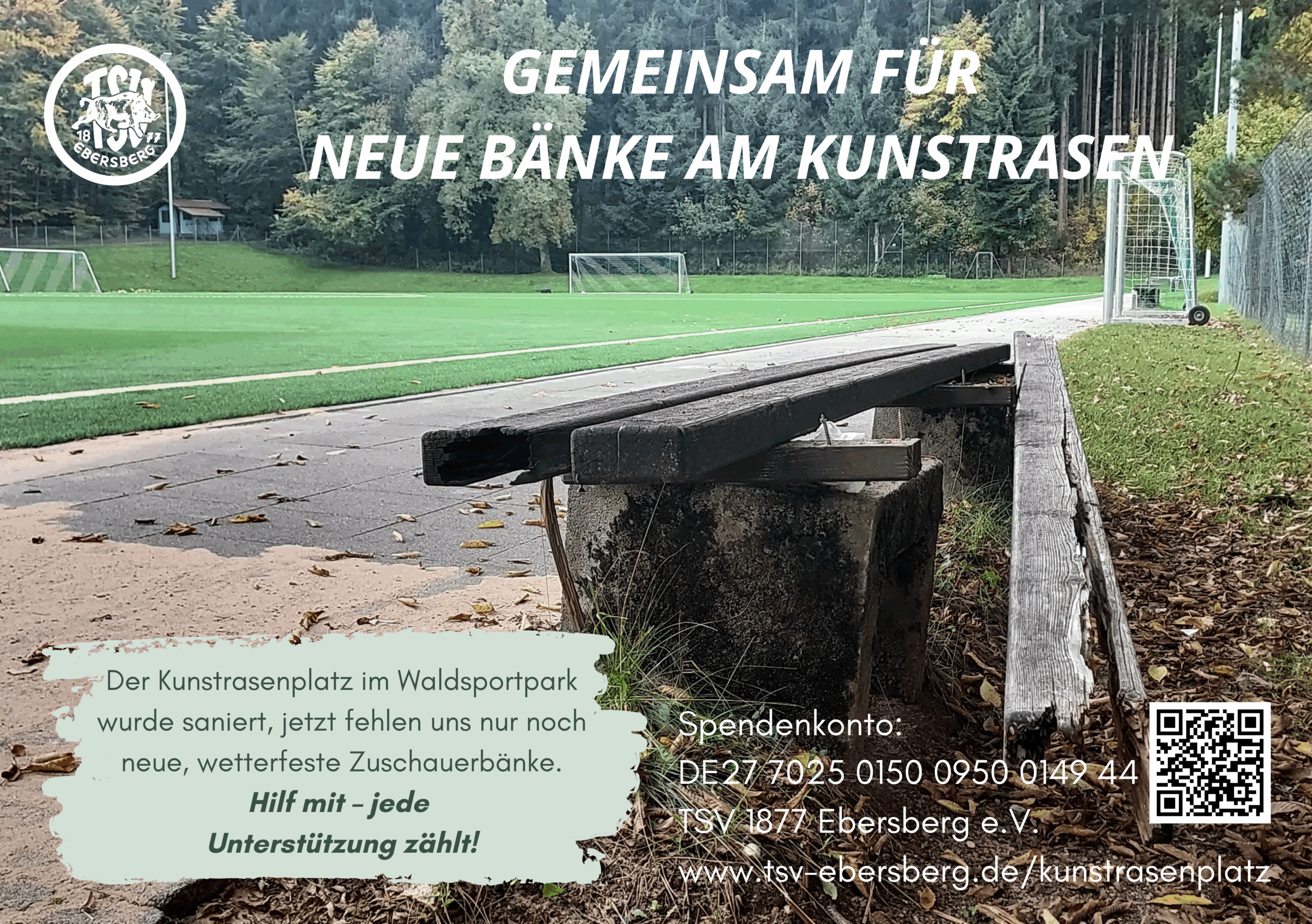 Featured image for “Ein Platz für große und kleine Fußballträume – und bald auch für unsere Fans!”